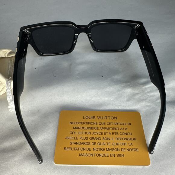 LOUIS VUITTON LV Clash Square Sunglasses Black - Picture 10 of 13